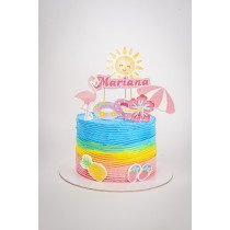 Bolo Verão Arco Íris