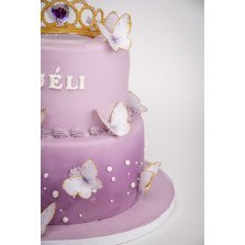 Bolo Princesa das Borboletas