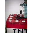 Bolo Minecraft TNT e Espada de Diamante