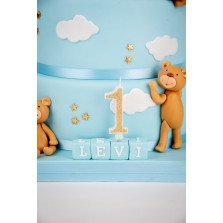 Bolo Príncipe Ursinho nas Nuvens