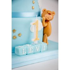 Bolo Príncipe Ursinho nas Nuvens