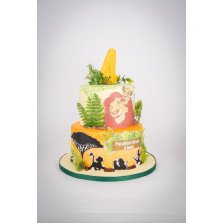 Bolo Simba e Mufasa Rei Leão