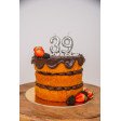 Bolo Naked Chocolate e Frutos Vermelhos