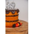 Bolo Naked Chocolate e Frutos Vermelhos