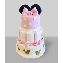 Bolo Minnie 3 andares...