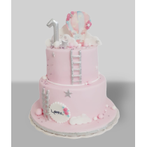 Bolo Sonhos Cor de Rosa 2...