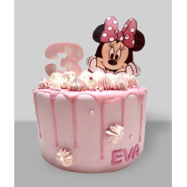 Bolo Minnie Cor de Rosa