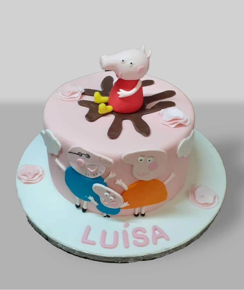 Bolo Porquinha Peppa