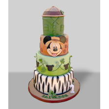 Bolo Mickey Mouse da Selva...