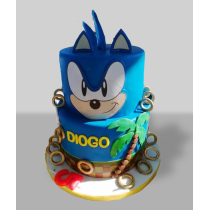 Bolo Sonic Azul