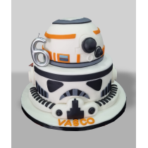 Bolo Guerra das Estrelas...