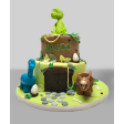 Bolo Dinossauros