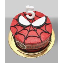 Bolo Homem Aranha Vermelho