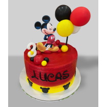 Bolo Mickey Mouse Vermelho