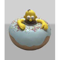 Bolo Donut Simpsons Homer