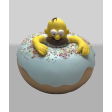 Bolo Donut Simpsons Homer