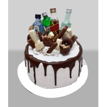 Bolo com Chocolates e...