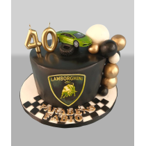 Bolo Automóvel Lamborguini