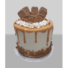 Bolo Caramelo e Bolachas