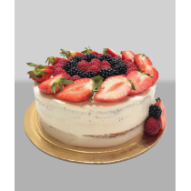 Bolo baixo com Frutos...