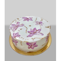 Bolo Flores Aquarela