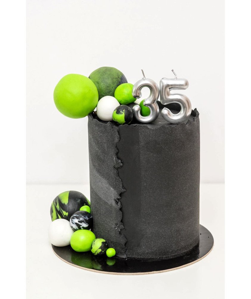 Bolo Preto e Verde