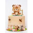 Bolo Urso Castanho