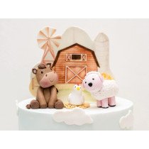 Bolo Animais da Quinta...