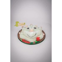 Bolo Dinossauro 3D Triceratopo