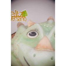 Bolo Dinossauro 3D Triceratopo