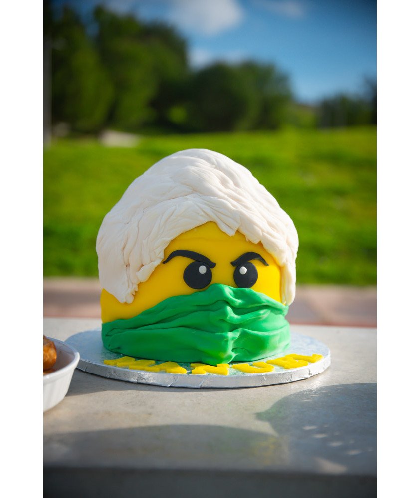 Bolo Lego Ninjago Ninja Verde Lloyd