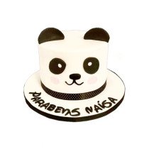 Bolo Cara do Panda