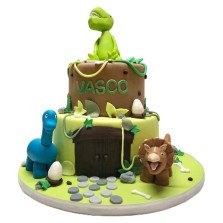 Bolo Verde 2 Andares...