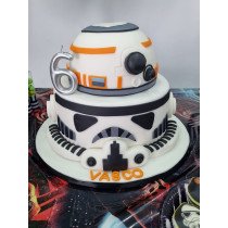 Bolo Guerra das Estrelas...