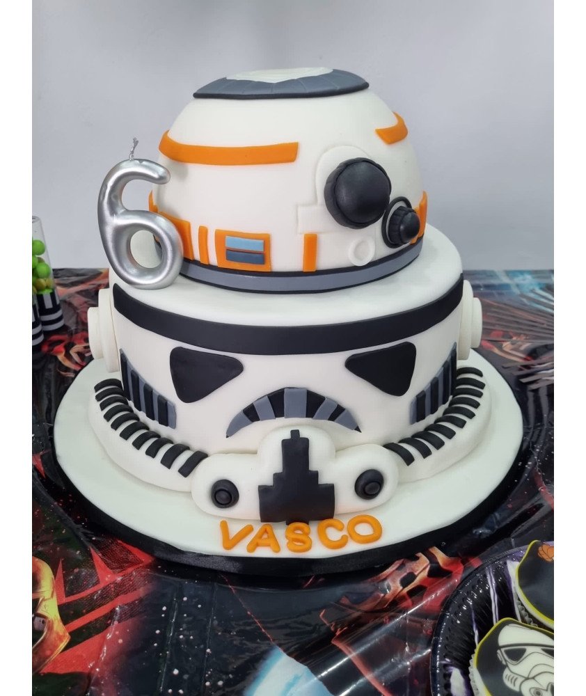 Bolo Guerra das Estrelas STAR WARS