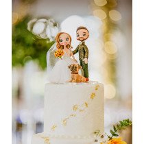 Topo de Bolo com Bonecos do...