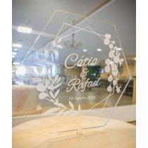 Topo de Bolo em Acrílico...