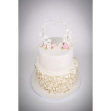 Bolo Casamento Branco e...
