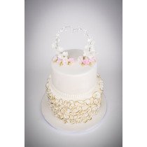 Bolo Casamento Branco e...